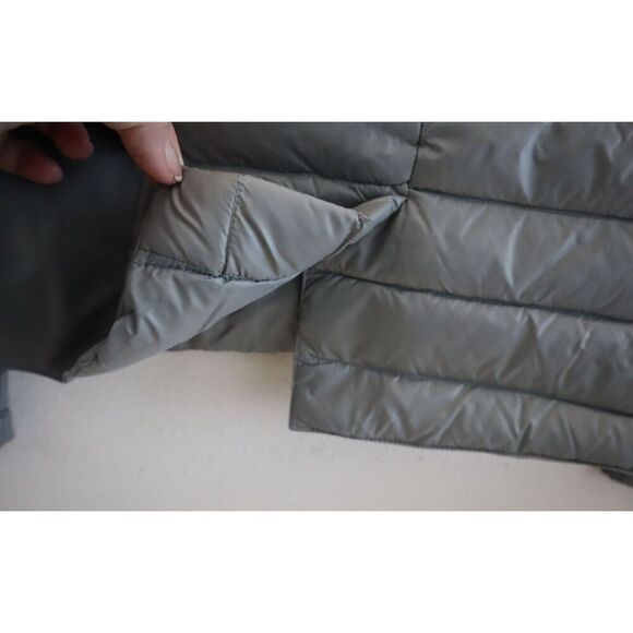 Anorak 50802CN Women's Sz Small Pewter Grey Blazer-Tailored Puffer Jacket - Picture 6 of 13